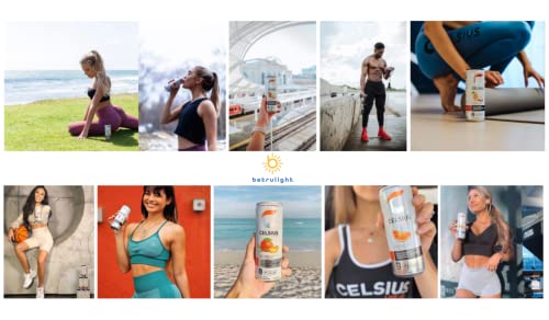 CELSIUS Energy Drink |Functional Essential Energy Drink Peach Vibe, Tropical and Arctic BETRULIGHT buy supplements canada