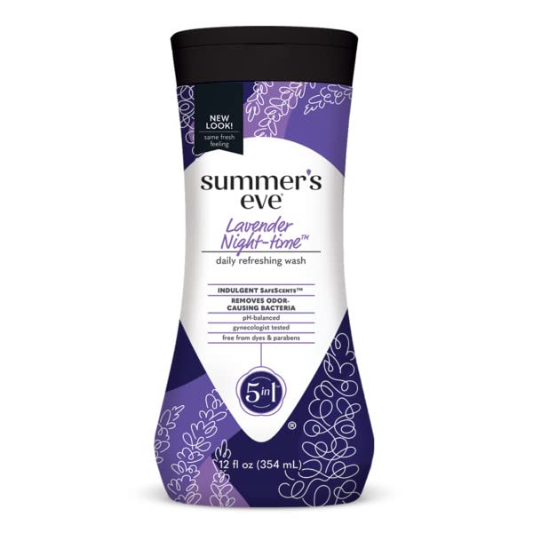 Summer's Eve Night-Time Cleansing Wash, Lavender, 12 Fl Oz (Pack of 3) Summer's Eve buy supplements canada