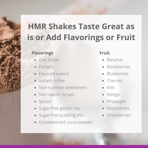 HMR "Classic" 800 Shake Meal Replacement Mix | Chocolate Shake Powder to Support Healthy HMR buy supplements canada