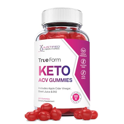 Justified Laboratories True Form Keto ACV Gummies 1000MG Vegan Non GMO Justified Laboratories buy supplements canada