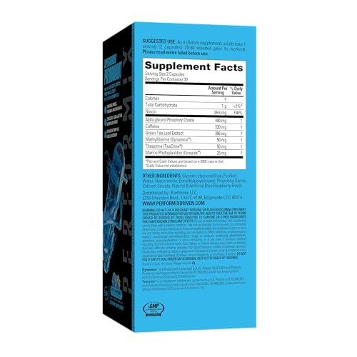 PERFORMIX Supercharged Preworkout - Sustained Energy, Endurance, and Mental Focus PERFORMIX buy supplements canada