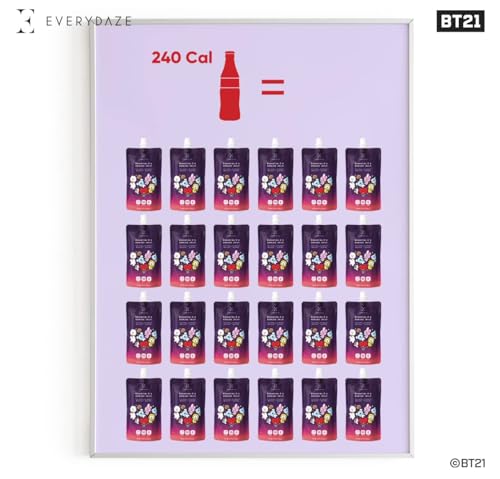 EVERYDAZE BT21 Essential C’s Collagen + Vitamin C Konjac Jelly | Vegan, 10 Calories E EVERYDAZE buy supplements canada