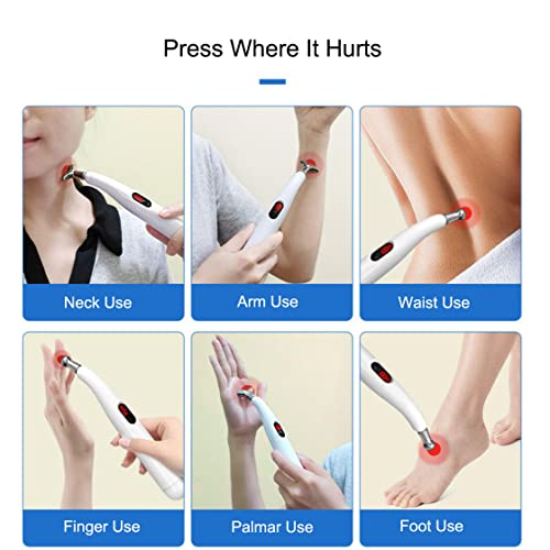 koouood Acupuncture Pen, 5-in-1 Pulse Massage Pen, USB Rechargeable Electronic Acupuncture Pen koouood buy supplements canada