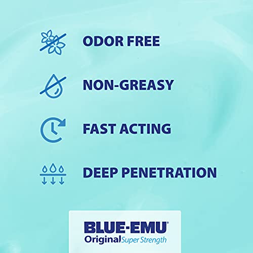Blue-Emu Original Super Strength Cream, Soothing Muscle & Joint Support, 4 Oz BLUE-EMU buy supplements canada