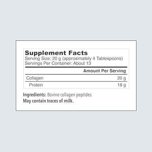 Vital Proteins Collagen Peptides Powder Supplement (Type I, III), Unflavored Hydrolyzed Collagen-Hair, Skin VITAL PROTEINS buy supplements canada