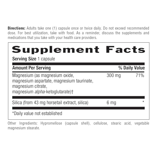 Target-Mins Magnesium with Silica 300 mg 120 Vegetarian Capsules Country Life buy supplements canada