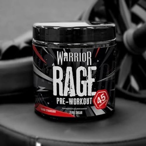 Warrior, Rage - Pre-workout Powder - 392g - Energy Drink Supplement with Vitamin C Warrior buy supplements canada