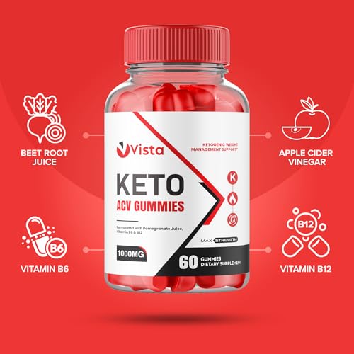 (2 Pack) Vista Keto Acv Gummies - Official Formula, Vegan - Vista Keto + Acv Gummies Healthly buy supplements canada