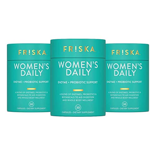 FRISKA Women’s Daily Digestive Enzyme and Probiotics Supplement, Advanced FR!SKA buy supplements canada