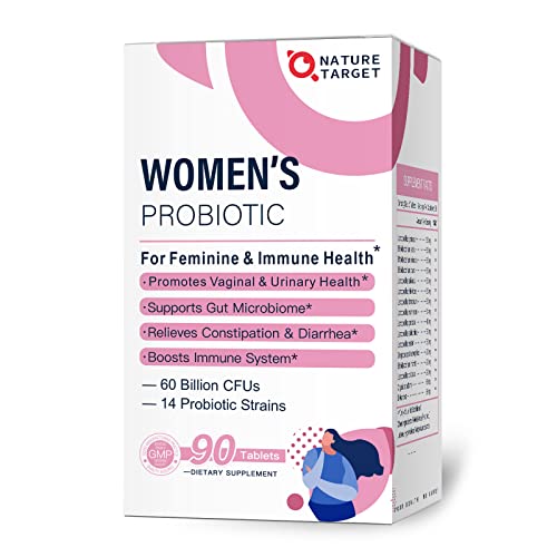 Probiotics-for-Women, Probiotics and Prebiotics, Cranberry and D-Mannose, 50-Billion NATURE TARGET buy supplements canada