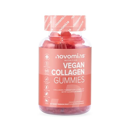 Vegan Collagen Gummies – Advanced Superfood Blend – Vegan Collagen Alternative for Women and Men – Infused with Vitamin C novomins buy supplements canada