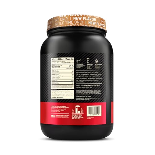 Optimum Nutrition Gold Standard 100% Whey Protein Powder, Cinnamon Roll, 2 Pound Optimum Nutrition buy supplements canada