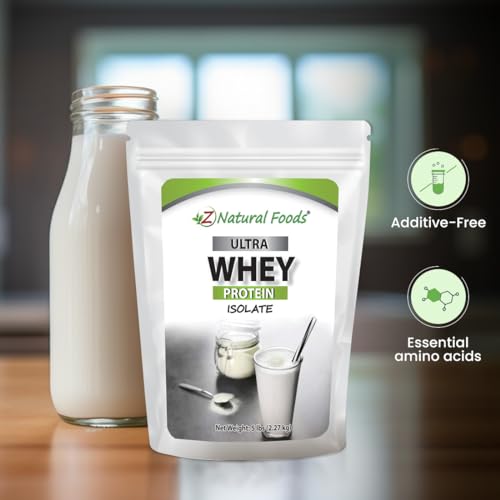 Z Natural Foods Whey Protein Powder Isolate, Unsweetened Protein Powder Enriched Z Natural Foods buy supplements canada