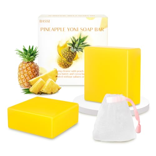 2 PCS Yoni Soap Bars Feminine Wash, 100% Natural Organic Yoni Bar Soap for Women Ph Balance Yoni BASSI buy supplements canada
