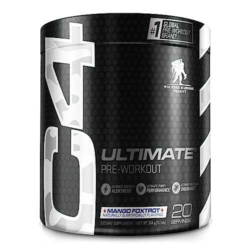 Cellucor C4 Ultimate x WWP Pre Workout Powder Mango Foxtrot - Sugar Free Preworkou Cellucor buy supplements canada