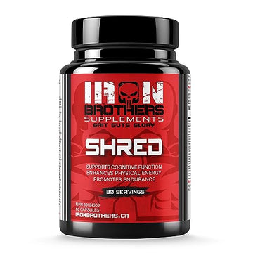 Shred for Men & Women | Strong Appetite Suppressant for Weight Loss Management Iron Brothers Supplements buy supplements canada