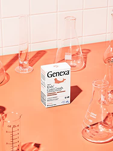 Genexa Cold Crush for Children – 60 Tablets | Certified Organic & Non-GMO, Physician Genexa buy supplements canada