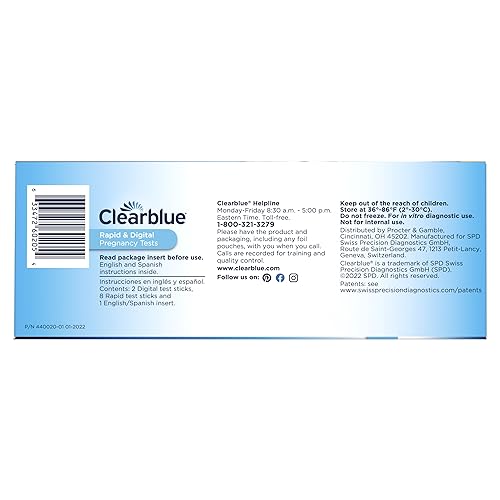 Clearblue Pregnancy Test Combo Pack, 10ct - Digital with Smart Countdown & Rapid Clearblue buy supplements canada