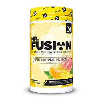 Nutrithority Mr.Fusion Pre Workout Supplement, Pineapple Punch, 40 Servings Nutrithority buy supplements canada