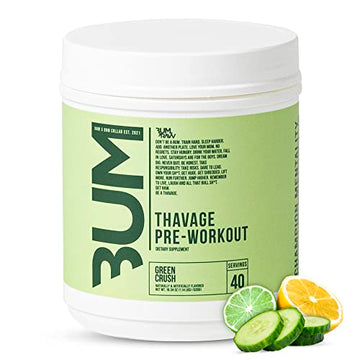 RAW Preworkout Powder, Thavage (Green Crush) - Chris Bumstead Sports Nutrition Supplement RAW buy supplements canada