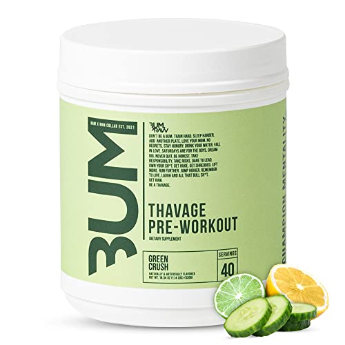 RAW Preworkout Powder, Thavage (Green Crush) - Chris Bumstead Sports Nutrition Supplement RAW buy supplements canada