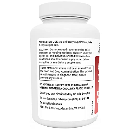 Dr. Berg's Adrenal Glandular - Cortisol Manager, More Energy, Focus, Stress and Immunity Dr. Berg Nutritionals buy supplements canada