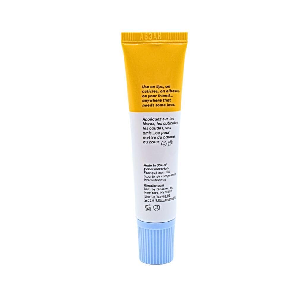 Glossier Balm Dotcom Lip Balm and Skin Salve - Mango - Sheer Peach Rose Glossier buy supplements canada