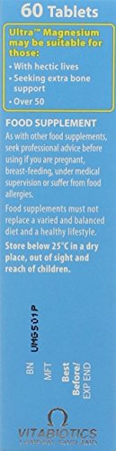 Vitabiotics Ultra Magnesium Tablets, Pack of 60 Vitabiotics Ultra buy supplements canada