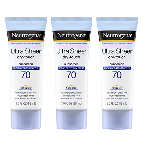 Neutrogena Ultra Sheer Dry-Touch Sunscreen Lotion, Broad Spectrum SPF 70 UVA/UVB Neutrogena buy supplements canada