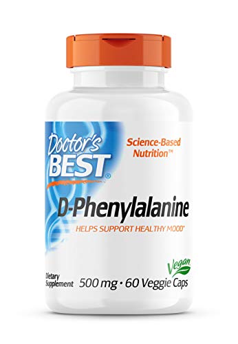 Doctor's Best D-Phenylalanine, Supports Mood, Nervous System, Non-GMO, Vegan, Gluten Doctor's BEST buy supplements canada