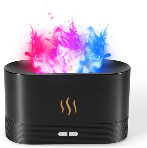 Flame Aroma Diffuser Humidifier 180ml, Oil Essential 2 Modes Brightness Aroma Humidifier Generic buy supplements canada