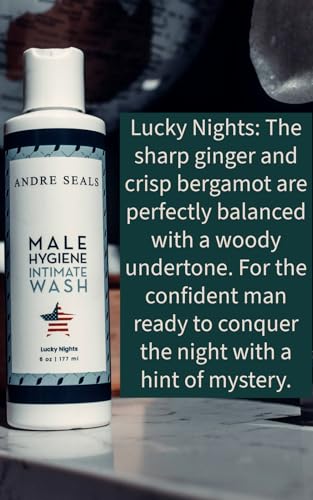 Andre Seals Intimate Wash for Men, Lucky Nights Scent – Refreshing Genital Care & Odor Control Andre Seals buy supplements canada