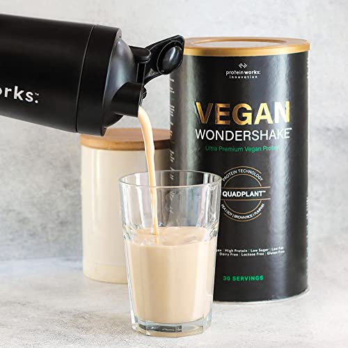Protein Works - Vegan Wondershake, Vegan Protein Shake, Multi Award Winning Vegan Protein Powder Protein Works buy supplements canada