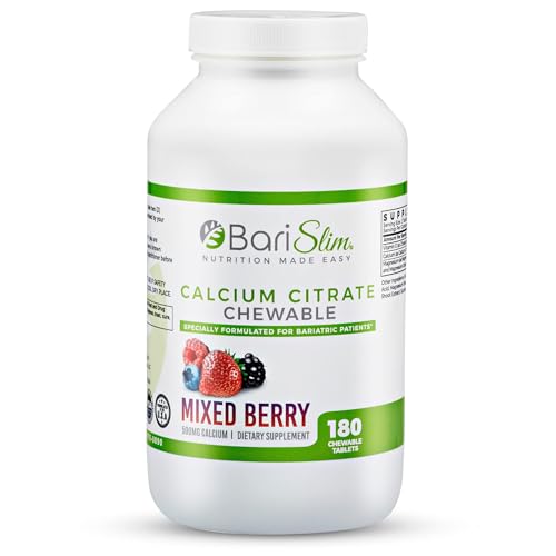 BariSlim Bariatric Calcium Citrate with Magnesium and Vitamin D Tabs - 500 mg of Calcium BariSlim buy supplements canada