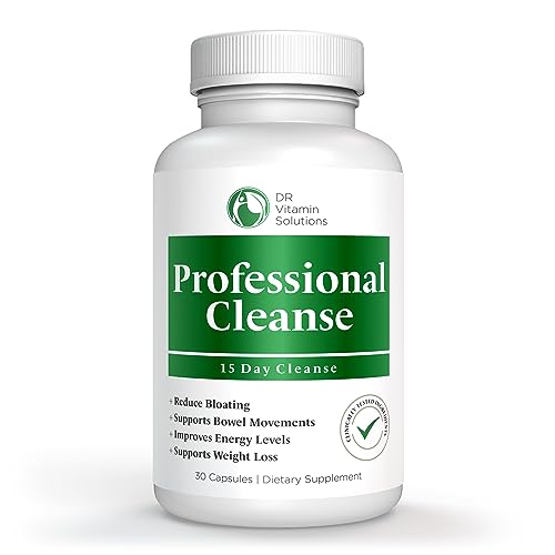 Professional Detox Cleanse for Weight Loss and Belly Fat, 15 Day Colon Cleanse, Body Detox DR VITAMIN SOLUTIONS buy supplements canada