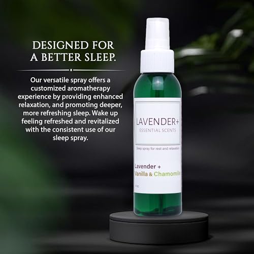 Lavender + Essential Scents - Lavender Chamomile & Vanilla Sleep Spray Collection Moonwater Elixirs buy supplements canada