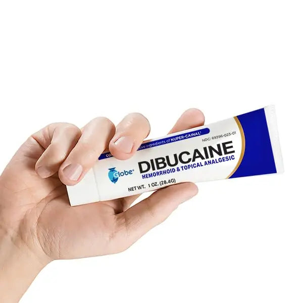 (3 Pack) Globe Dibucaine 1% Hemorrhoid Treatment Ointment - 1 Oz Rapid Numbing Relief, Hemorrhoid Treatment from Itch and Burn Globe buy supplements canada