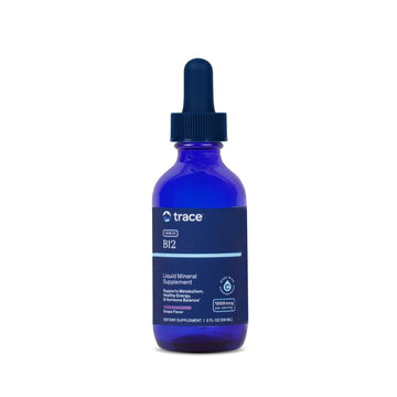 Trace Minerals Ionic B12 - Liquid Multivitamin for Hormone Balance & Healthy Nerve Function - Supports Metabolic Health - Enzyme Production - Natural Wellness Formula - 2 fl oz (59 Servings) Trace Minerals buy supplements canada