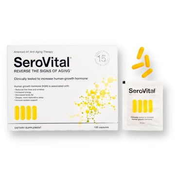 Sero-Vital Renewal Complex - Reverse The Signs of Aging - Clinically Tested to Increase Human Growth Serovital buy supplements canada