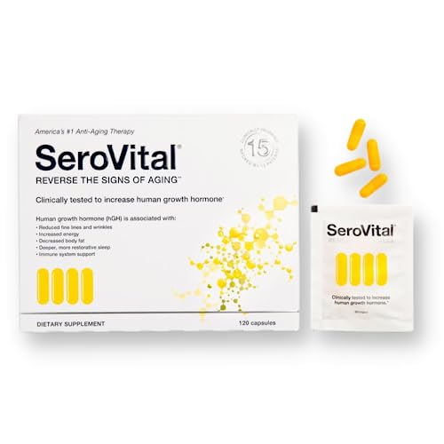 Sero-Vital Renewal Complex - Reverse The Signs of Aging - Clinically Tested to Increase Human Growth Serovital buy supplements canada