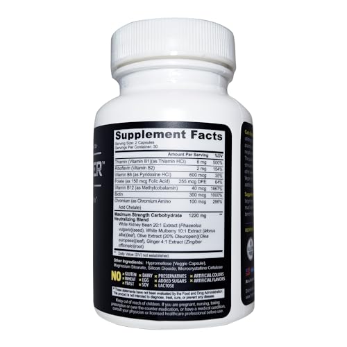 Carb Stopper Extreme (3 Bottles Maximum Strength, Natural Carbohydrate and Starch Carb Stopper Extreme buy supplements canada