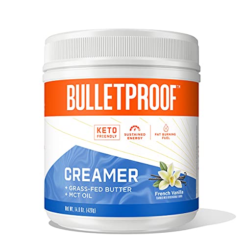 Bulletproof French Vanilla Creamer, 14.8 Ounces, Keto Coffee Creamer with MCT Oil Bulletproof buy supplements canada