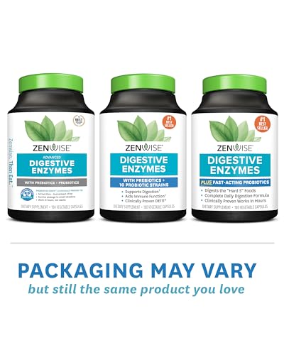 Zenwise Digestive Enzymes - Probiotic Multi Enzyme with Probiotics 180 Ct Zenwise Health buy supplements canada