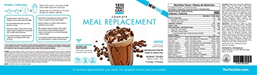 Yes You Can! Complete Meal Replacement - 15 Servings, 20g of Protein, 0g Added Sugars Yes You Can! buy supplements canada