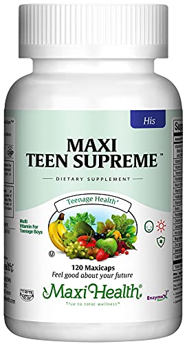 Maxi Health Teen Supreme HIS Vitamins for Teen Boys (120) - Teen Multivitamin for Young Maxi Health buy supplements canada