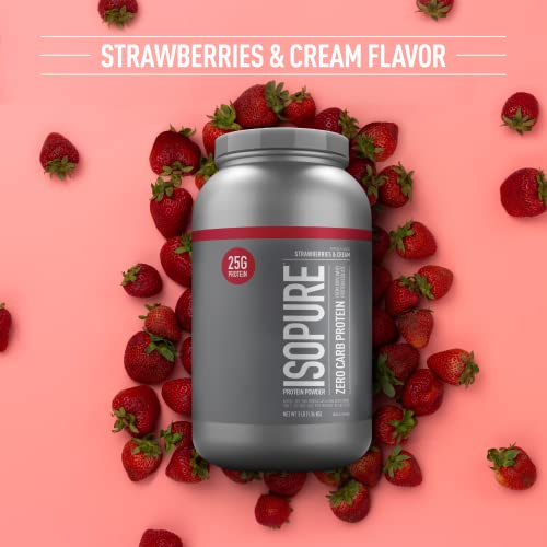 Isopure Protein Powder, Zero Carb Whey Isolate with Vitamin C & Zinc for Immune Support Isopure buy supplements canada