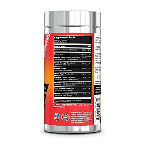 Amazing Muscle Lean 10 Burner - 90 Capsules - 30 Servings - Helps to Preserve Muscle Amazing Nutrition buy supplements canada