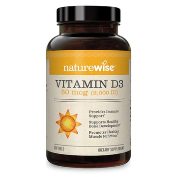 NatureWise Vitamin D3 2000iu (50 mcg) Healthy Muscle Function, and Immune Support NatureWise buy supplements canada