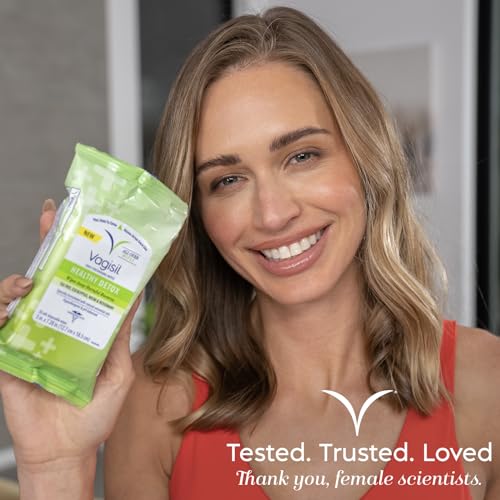 Vagisil Wipes for All Over Cleaning, Health Detox, Formulated with Essential Oils, 20 Wipes Vagisil buy supplements canada