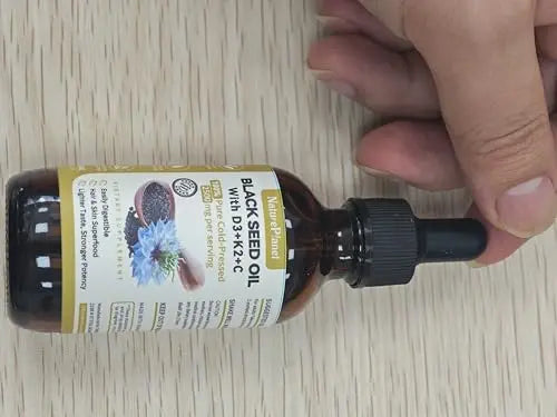 NaturePlanet Organic Soursop Bitters and Black Seed Oil Drops Bundles with Vitamins D3, K2, B6, C | NaturePlanet buy supplements canada